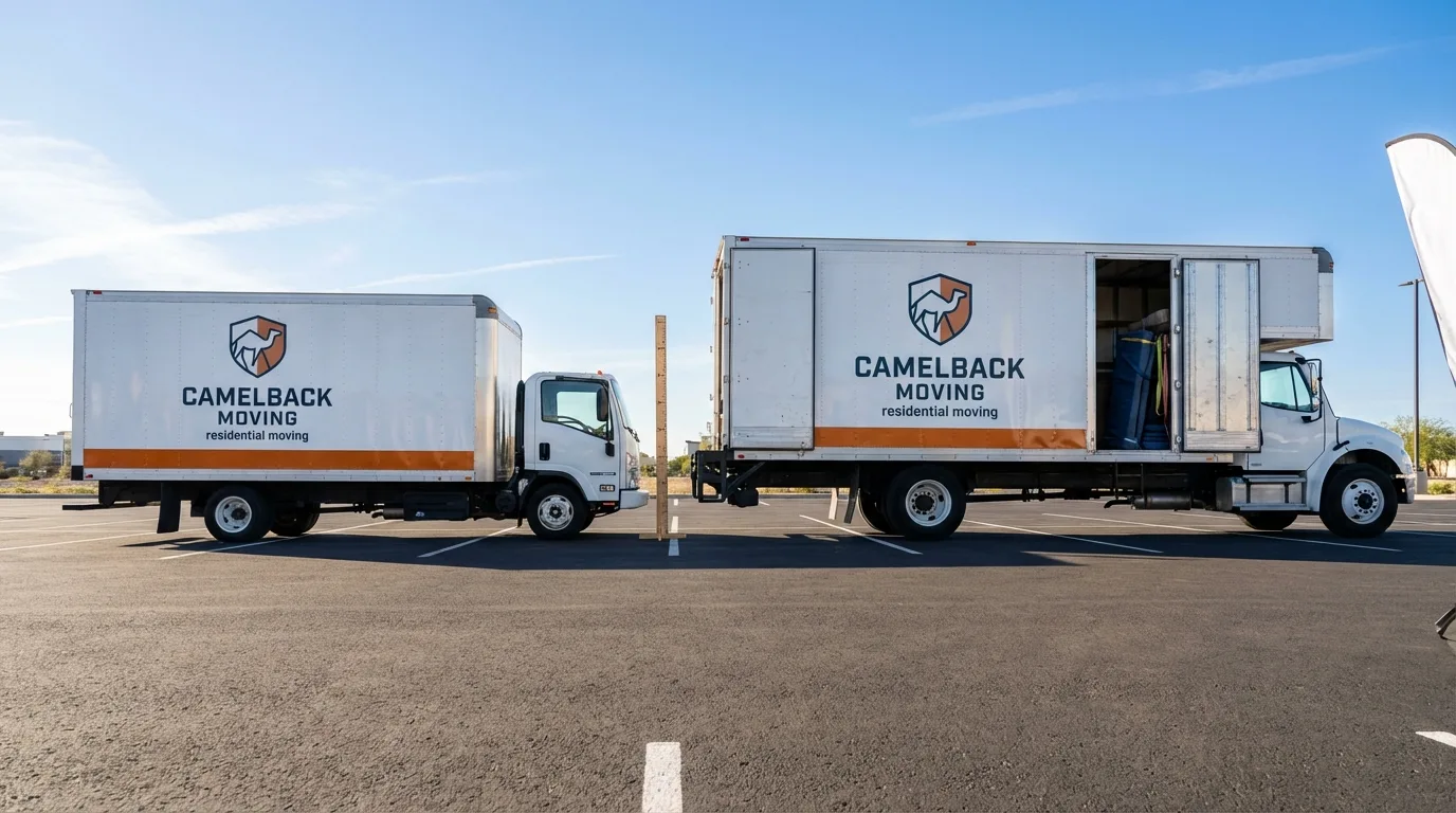 Moving truck size capacity guide in Mount Sinai